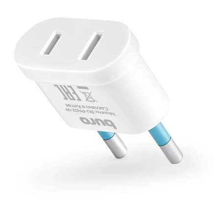 Адаптер-переходник Buro BU-PA02-W белый