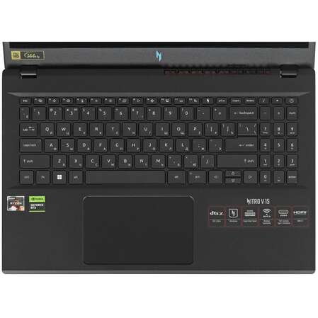Ноутбук Acer Nitro V 15 ANV15-41-R6KT AMD Ryzen 5 7535HS/16Gb/512Gb SSD/NV RTX3050 6Gb/15.6" FullHD/DOS Black