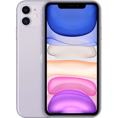 Смартфон Apple iPhone 11 128GB Purple новая комплектация (MHDM3RU/A)