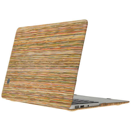 Чехол жесткий для MacBook Air 11" Heddy, кожаный, саванна