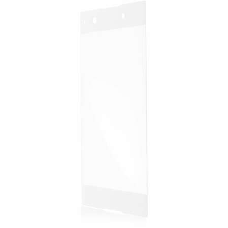 Защитное стекло для Sony G3112 Xperia XA1 Brosco, 3D, на весь экран, с белой рамкой