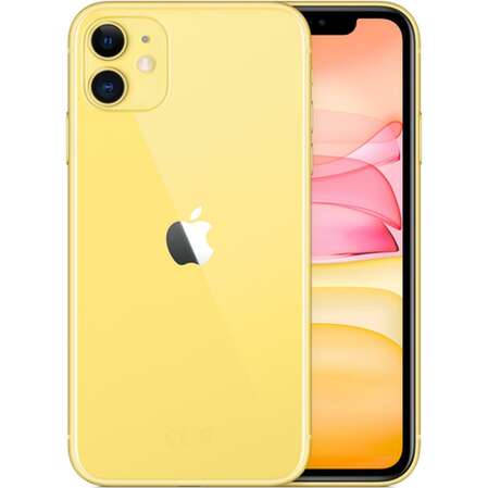 Смартфон Apple iPhone 11 64GB Yellow (MWLW2RU/A)