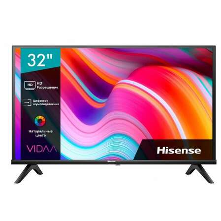 Телевизор 32" Hisense 32A4K (HD 1366x768, Smart TV) черный