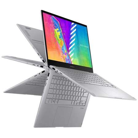Ноутбук ASUS VivoBook Go 14 Flip TP1401KA-EC022W Pentium Silver N6000/8Gb/256Gb SSD/14" FullHD/Win11 Cool Silver