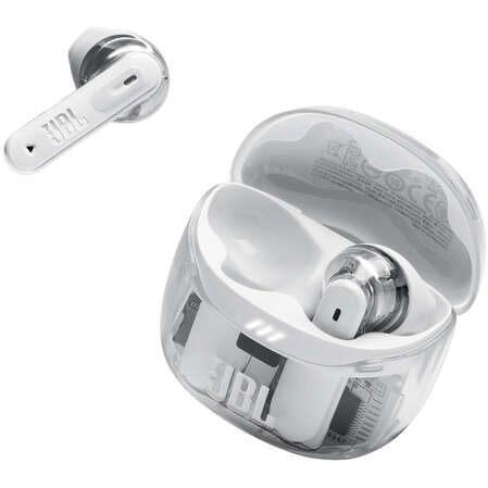 Bluetooth гарнитура JBL Tune Flex 2 Ghost Edition White
