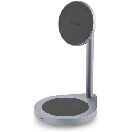 Беспроводная зарядная панель 2 в 1 Для IPhone, Airpods uBear Stage 30W Grey