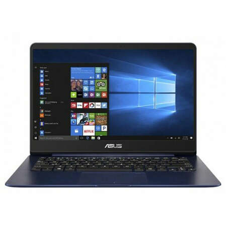 Ультрабук Asus Zenbook UX430UA-GV285R Core i5 8250U/8Gb/256Gb SSD/14.0" FullHD/Mouse+Sleeve/Win10Pro Blue