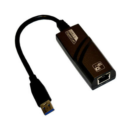 Адаптер USB3.0 - RJ45 (1000Mbps) KS-is KS-312 Черный