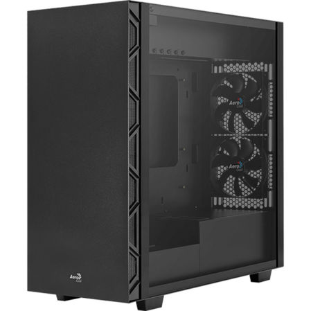 Корпус ATX Miditower AeroCool Flo-G-BK-v1 Black