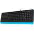 Клавиатура A4Tech Fstyler FK10 Black/Blue