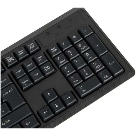 Клавиатура+мышь A4Tech V-Track 4200N Black