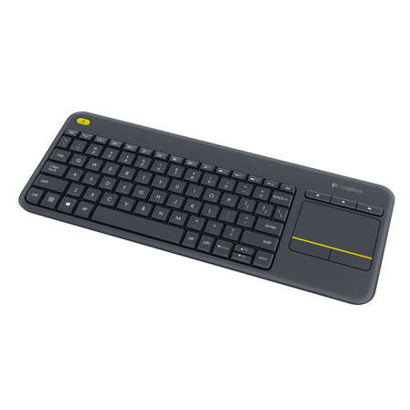 Клавиатура беспроводная Logitech K400 Plus Wireless Touch Keyboard Black