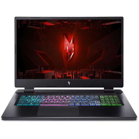 Ноутбук Acer Nitro 17 AN17-41-R8P3 AMD Ryzen 7 7735HS/16Gb/1Tb SSD/NV RTX4050 6Gb/17.3" QHD/DOS Black