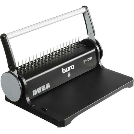 Переплетчик Buro BU-ZD888 A4/перф.8л.сшив/макс.150л./пластик.пруж. (6-19мм)