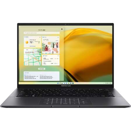 Ноутбук ASUS ZenBook 14 UM3402YA-KP783W AMD Ryzen 5 7430U/8Gb/512Gb SSD/14" WQXGA /Win11 Jade Black