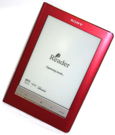 Электронная книга Sony PRS-600, red