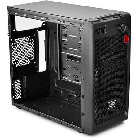 Корпус MicroATX Minitower Deepcool SMARTER черный