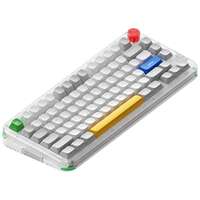 Клавиатура беспроводная Nuphy Kick75 Wireless (Red Max Switch) RGB (русская раскладка) Tape Grey