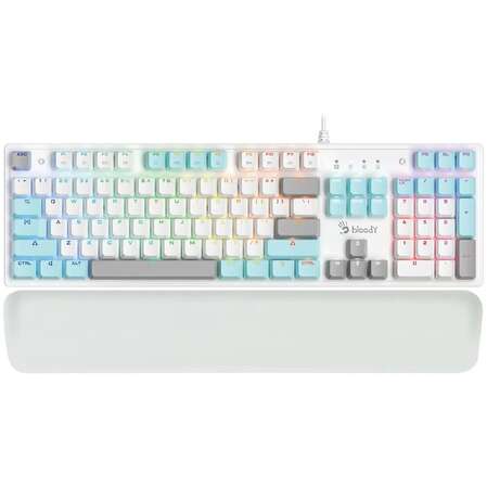 Клавиатура A4Tech Bloody S515R Icy White USB