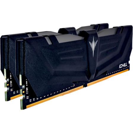 Модуль памяти DIMM 16Gb 2х8Gb DDR4 PC19200 2400MHz Inno3D iCHILL Black Heat spreader, XMP 2.0 (RCX2-16G2400)