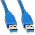 Кабель USB3.0 тип А(m)-A(m) 0.5м.  
