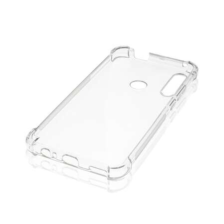 Чехол для Honor 9X Brosco, усиленная силиконовая накладка, прозрачный