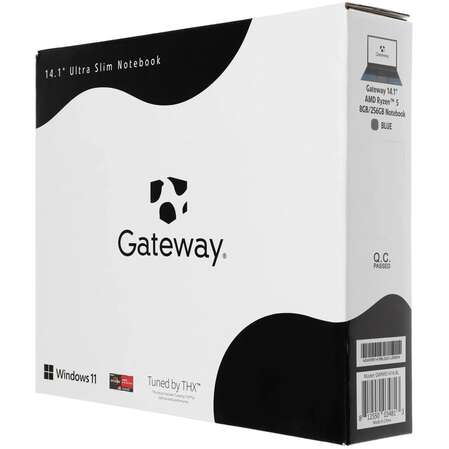 Ноутбук Gateway Ultra Slim 14 AMD Ryzen 5 3500U/8Gb/256Gb SSD/14.1" FullHD/Win11 Blue
