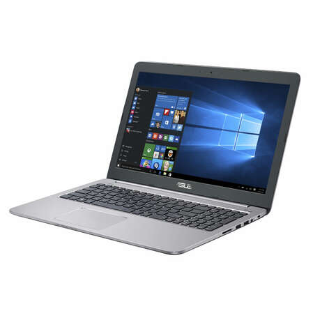 Ноутбук Asus K501UX-FI081T Core i7 6500U/8Gb/1Tb+128Gb SSD/NV GTX950M 2Gb/15.6"/Cam/Win10 Grey