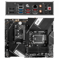 Материнская плата MSI Pro Z790-A WiFi Z790 Socket-1700 4xDDR5, 6xSATA3, RAID, 4хM.2, 3xPCI-E16x, 5xUSB3.2, 1xUSB3.2 Type C, DP, HDMI, WiFi, 2.5Glan, ATX