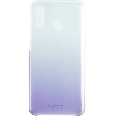 Чехол для Samsung Galaxy A40 (2019) SM-A405 Gradation Cover фиолетовый