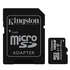 Micro SecureDigital 16Gb Kingston SDHC UHS-1 U1 Industrial class 10 (SDCIT/16GB) + SD адаптер