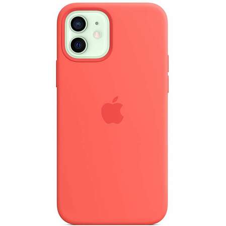 Чехол для Apple iPhone 12\12 Pro Silicone Case with MagSafe Pink Citrus