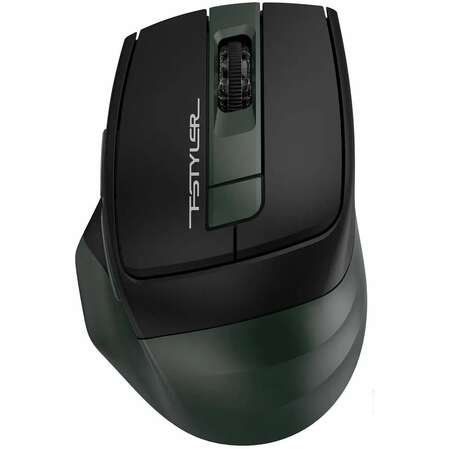 Мышь беспроводная A4Tech Fstyler FB35S Black/Green Bluetooth Wireless