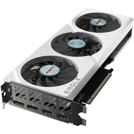 Видеокарта Gigabyte GeForce RTX 4060 Ti 8192Mb, Eagle Ice OC 8 Gb (GV-N406TEAGLEOC Ice-8GD) 2xHDMI, 2xDP, Ret