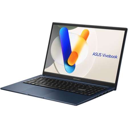 Ноутбук ASUS VivoBook 15 X1504ZA-BQ1150 Core i7 1255U/16Gb/512Gb SSD/15.6" FullHD/DOS Blue