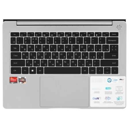 Ноутбук TECNO MegaBook T14DA AMD Ryzen 5 7430U/16Gb/512Gb SSD/14.1" WUXGA /Win11 Grey