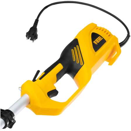 Электрический триммер Denzel TE-1200, 1200 Вт, 380 мм, катушка, диск, разборная штанга 96611