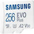 Карта памяти Micro SecureDigital 256Gb SDXC Samsung Evo Plus class10 UHS-I U3 (MB-MC256SA)
