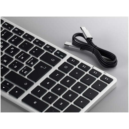 Клавиатура Satechi Slim X2 Bluetooth ST-BTSX2S-RU Silver