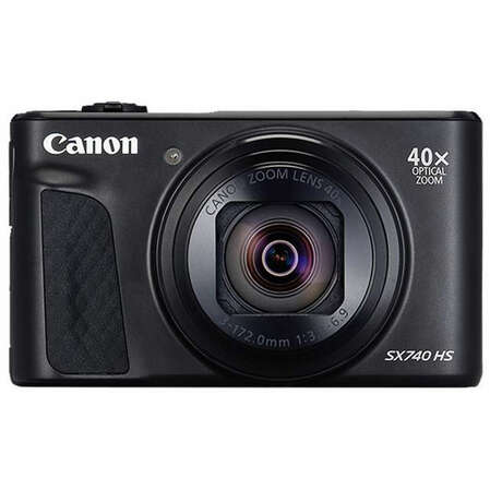 Компактная фотокамера Canon PowerShot SX740 HS Black