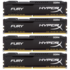 Модуль памяти DIMM 64Gb 4x16Gb DDR4 PC21300 2666MHz Kingston HyperX Fury Black Series (HX426C16FBK4/64)