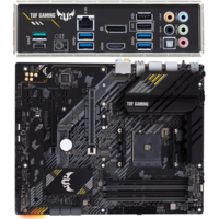 Материнская плата ASUS TUF Gaming B550-Plus B550 Socket AM4 4xDDR4, 6xSATA3, RAID, 2xM.2, 2xPCI-E16x, 5xUSB3.2, 1xUSB3.2 Type C, DP, HDMI, 2.5Glan, ATX