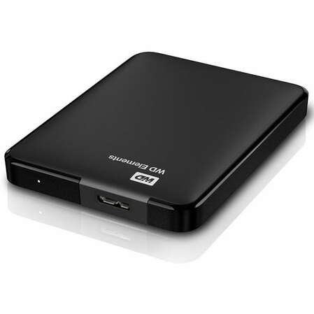 Внешний жесткий диск 2.5" 2Tb WD Elements Portable WDBMTM0020BBK-EEUE USB3.0 Черный