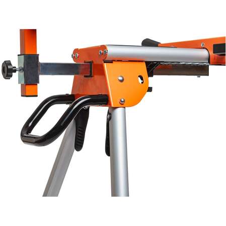 Стол для торцовочных пил MAXPILER MMSS-01 (1090-1675мм, 2 кронштейна, 2 рол.опоры, складной, колеса)