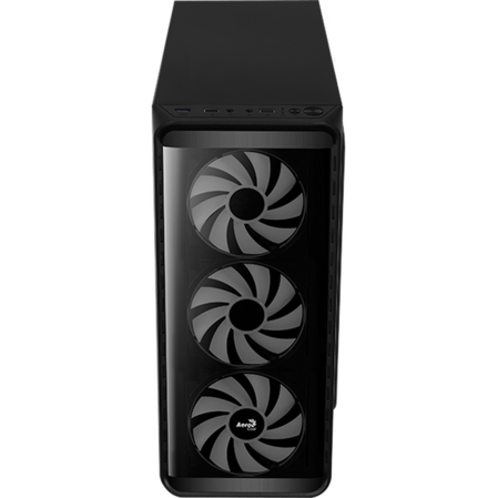 Корпус ATX Miditower AeroCool SI-5200 Frost Black