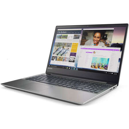 Ноутбук Lenovo IdeaPad 720-15IKB Core i5 7200U/6Gb/1Tb/AMD RX560M 4Gb/15.6" FullHD/FPR/Win10 Grey