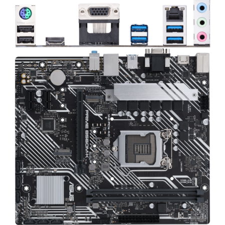 Материнская плата ASUS Prime B560M-K B560 Socket-1200 2xDDR4, 6xSATA3, 2xM.2, 1xPCI-E16x, 4xUSB3.2, D-Sub, HDMI, Glan, mATX