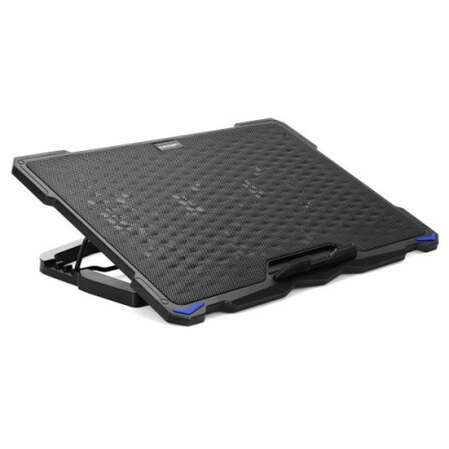Подставка охлажд. Crown CMLS-403 для ноутбука до 17", 6 вен. 70 мм, black
