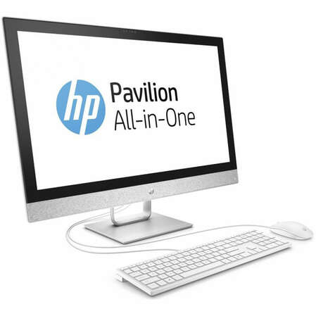 Моноблок HP Pavilion 24I 24-r059ur 24" FullHD Core i5 7400T/8Gb/1Tb/DVD/Kb+m/DOS