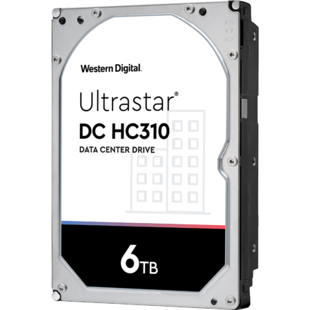 Внутренний жесткий диск 3,5" 6Tb WD (HUS726T6TAL5204 0B36047) 256Mb 7200rpm SAS Ultrastar DC HC310